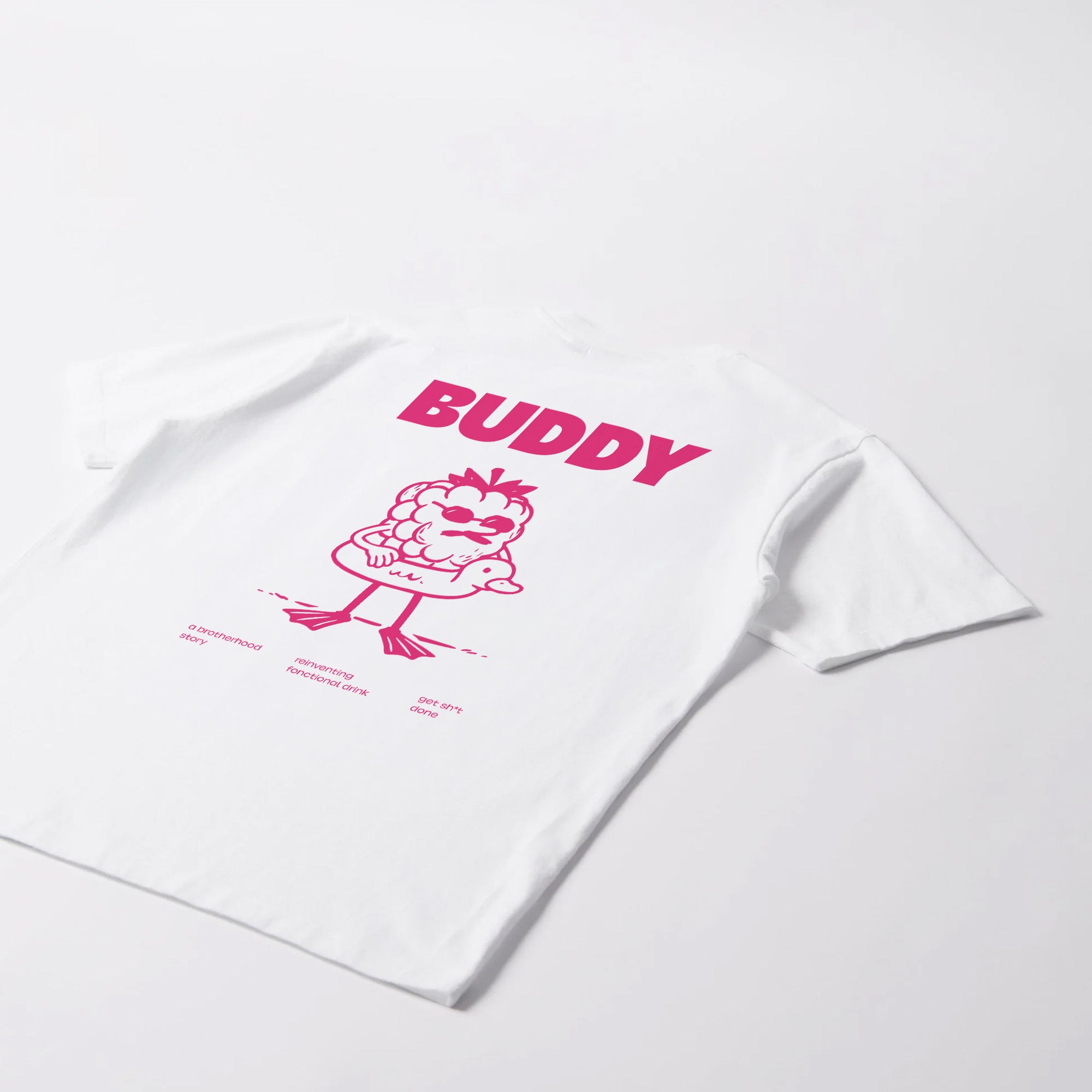 T-shirt buddy Framboise